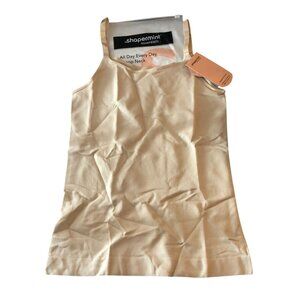 Shapermint All Day Every Day Scoop Neck Cami Chai Beige M